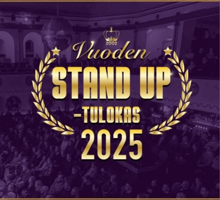 VUODEN 2025 STAND UP -TULOKAS FINAALI