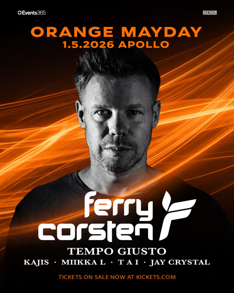 FERRY CORSTEN – ORANGE MAYDAY