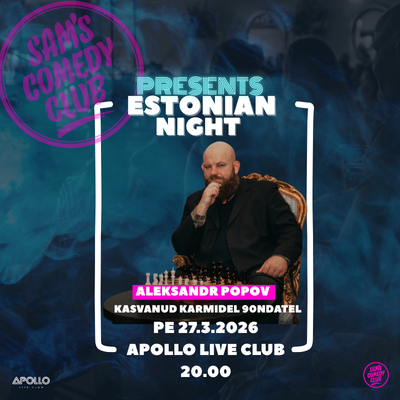 Sam’s Comedy Club: Estonian Night